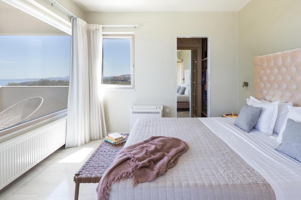 Lux Villa Mia With Heated Pool, 2Km To Beach & Childrens Area! Mikro Metochi ภายนอก รูปภาพ